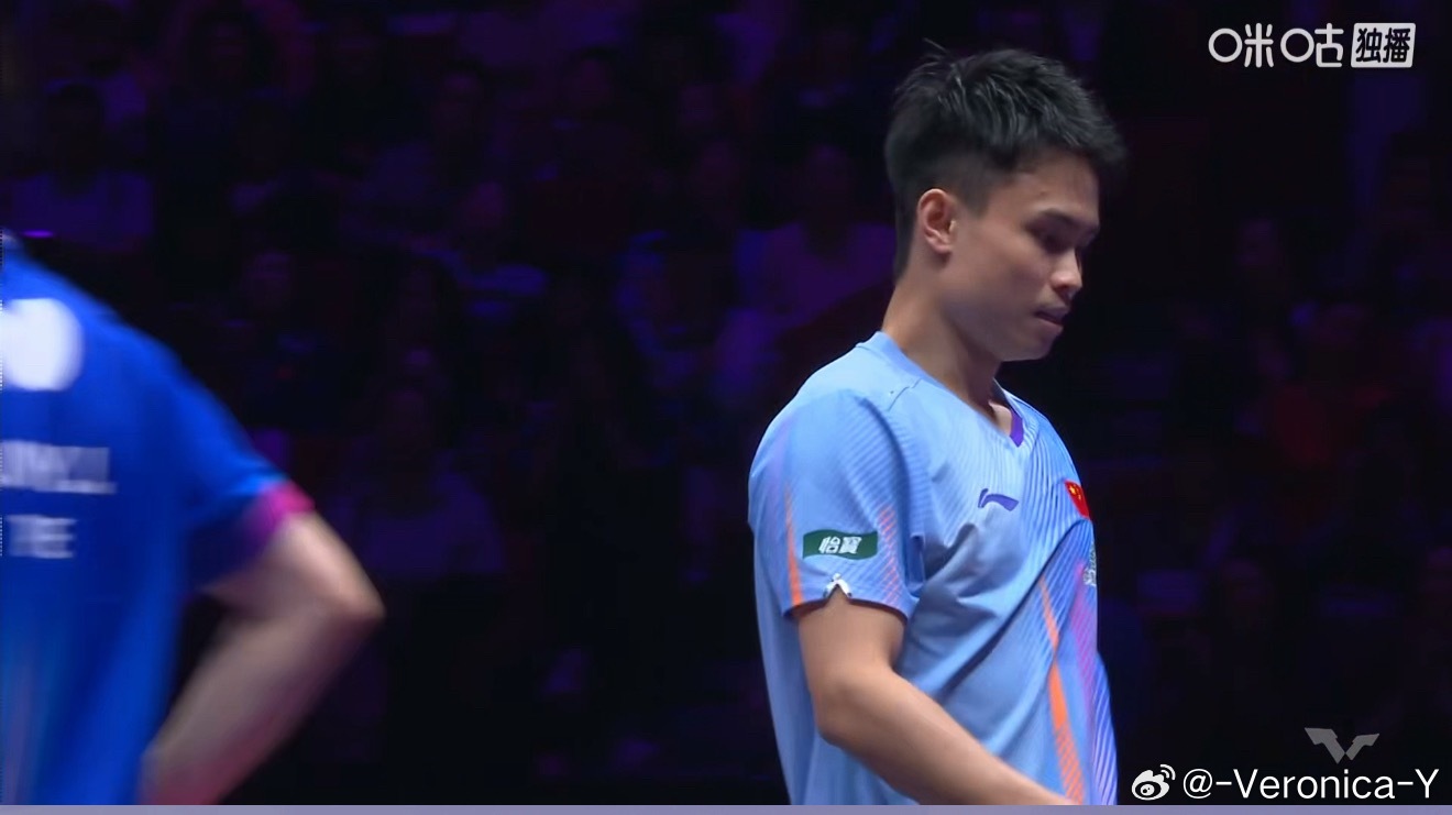 周启豪1-2林昀儒差距是有但是不是一点都打不动了定主心神