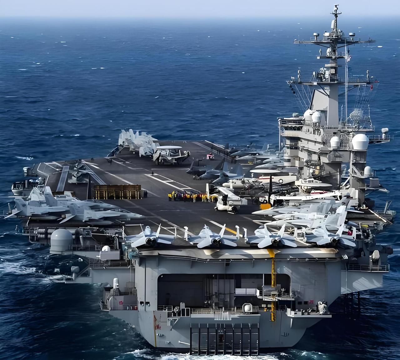 美国航母霸权松动？特定区域已难稳统治力美国军事实力仍居全球首位，但霸权已显