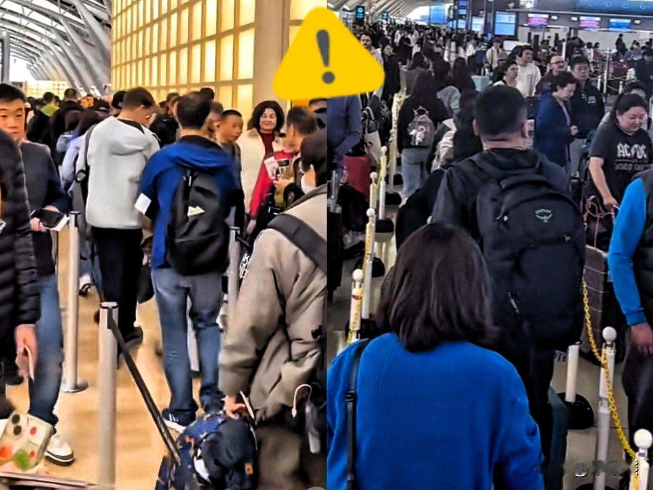 去日本的国人彻底傻眼了吧！日本机场挤满了回国的人，跟春运有得一拼！受近