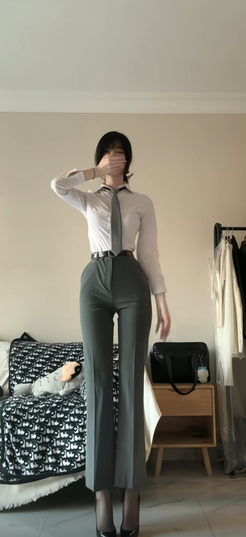 我心目中女生最完美的身材就是这样