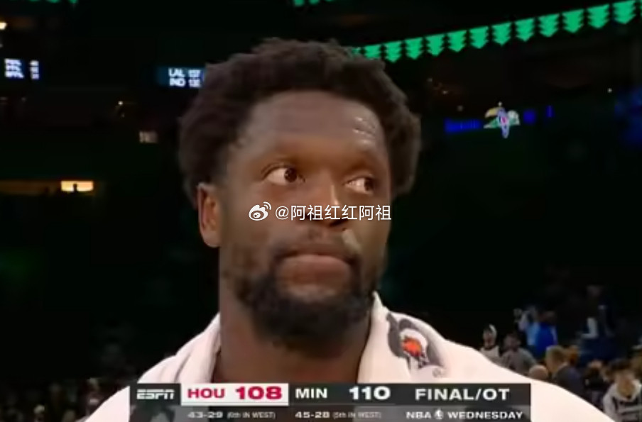 在今日结束的一场NBA常规赛中，森林狼主场经过加时以110-108险胜火箭。场比