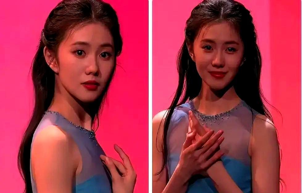 春晚直播，刘浩存手里的马飞出去了。全国观众眼睁睁看着，她愣了两秒，嘴角一抿