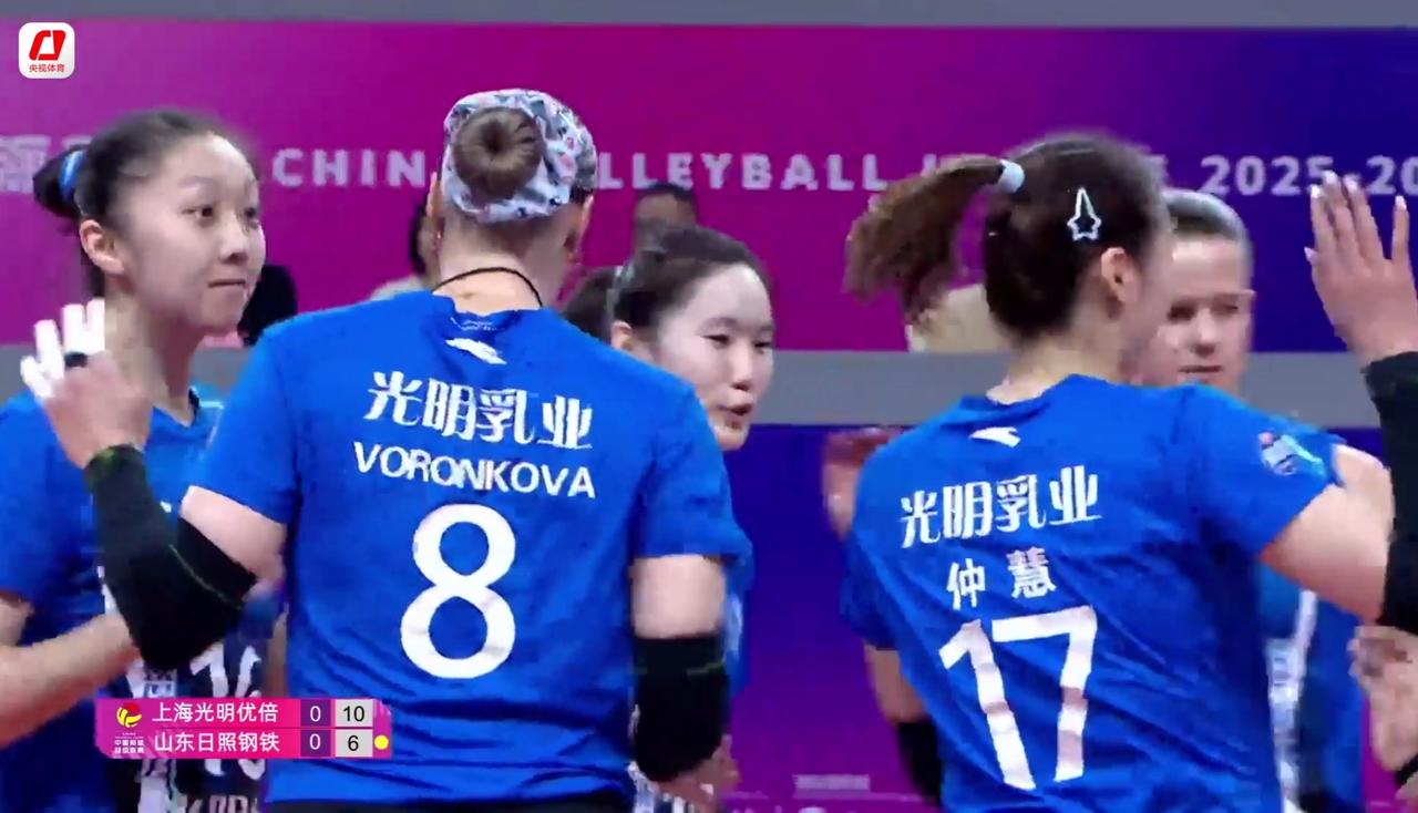 【女排超级联赛】半决赛（2）上海——山东实时战况:3月2
