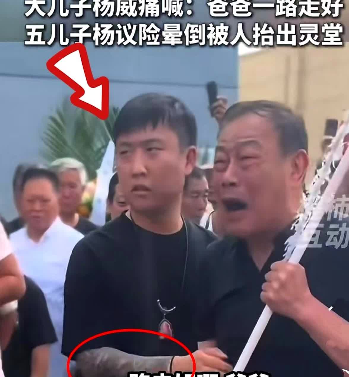 特意去查了一下杨少华老师的葬礼上出现的一个花臂的纹身哥是谁？一查才知道这