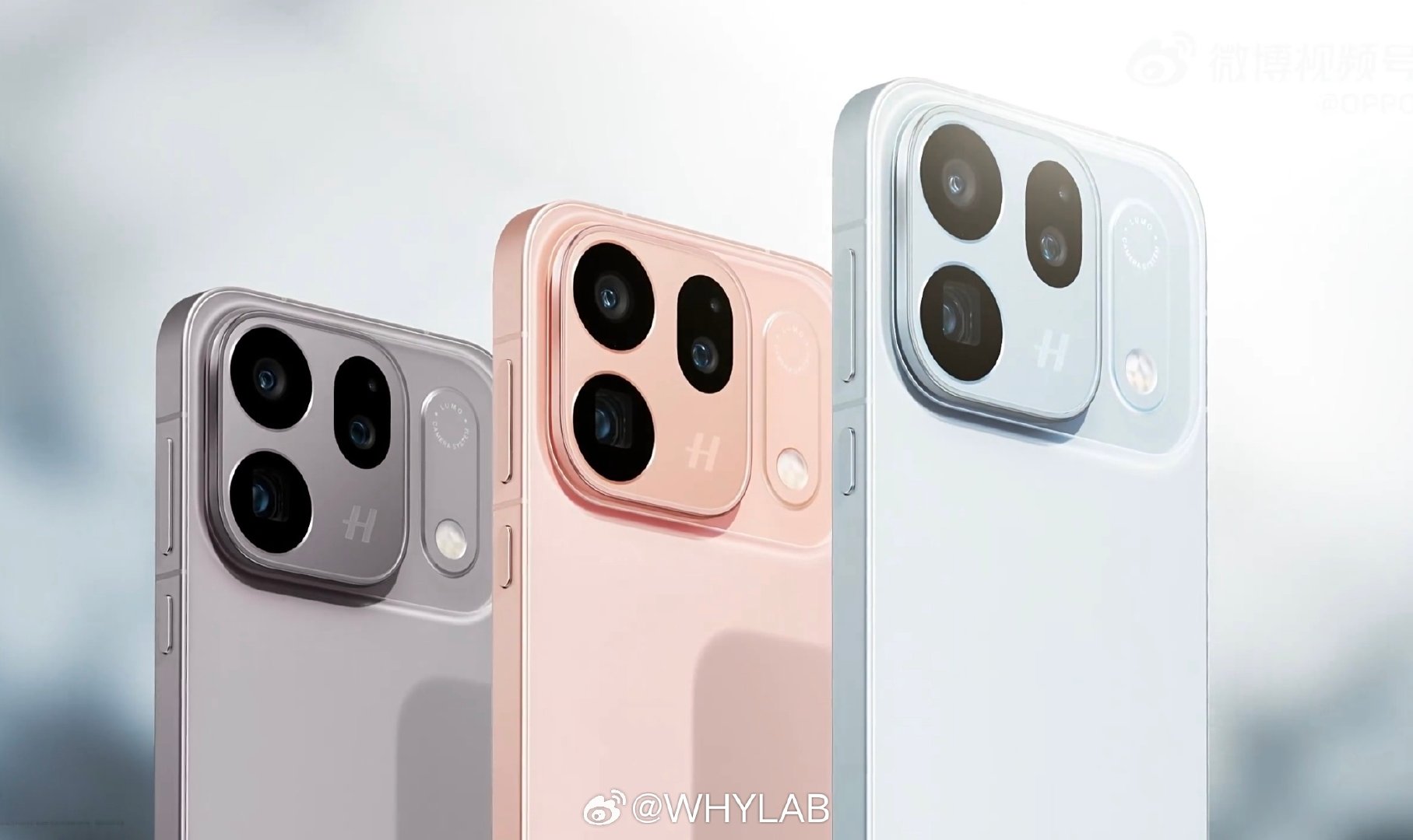 OPPOFindX10系列外观公布，左边是标准版，右边是ProMax，9月22日正式发布。标准版延续