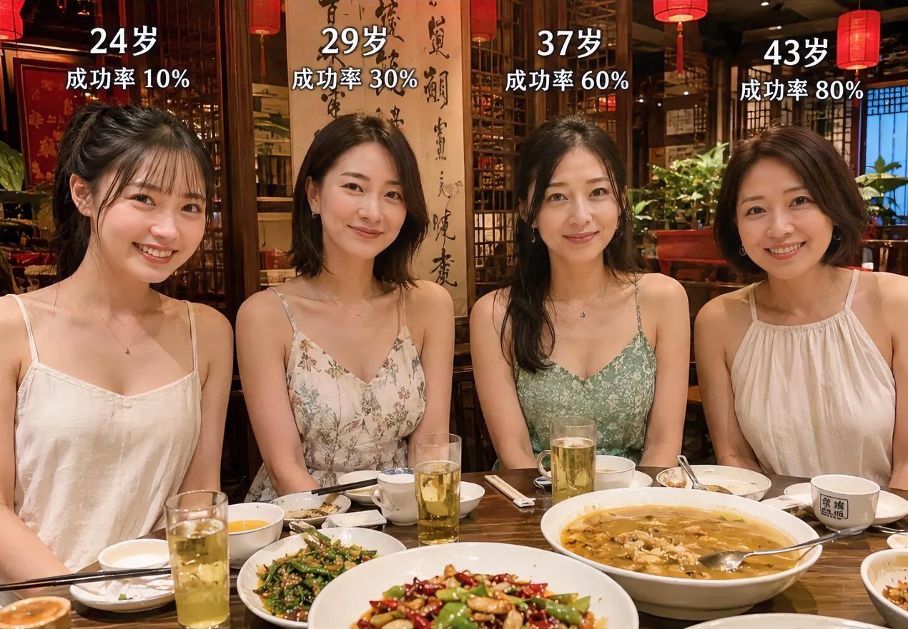 这四种难度的女生只能选择挑战一个进行相亲，你会选谁？​
