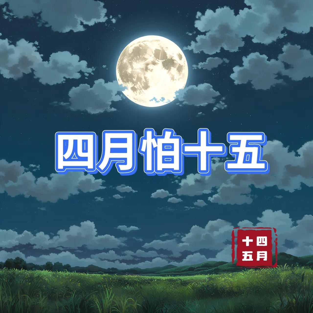 老话说“四月怕十五”，今日四月十五，究竟怕什么呢？看完心里有数家人们！今天
