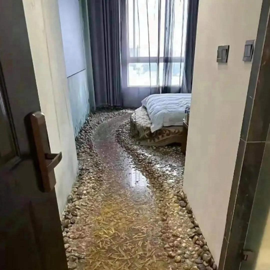 去邻居家串门，一进门吓一跳，有这种的装修风格吗？家人们见过吗？
