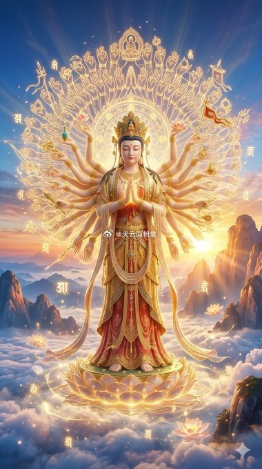 南无大慈大悲千手千眼观世音菩萨摩诃萨🙏菩萨帮您渡过各种难关，运气不好时消除