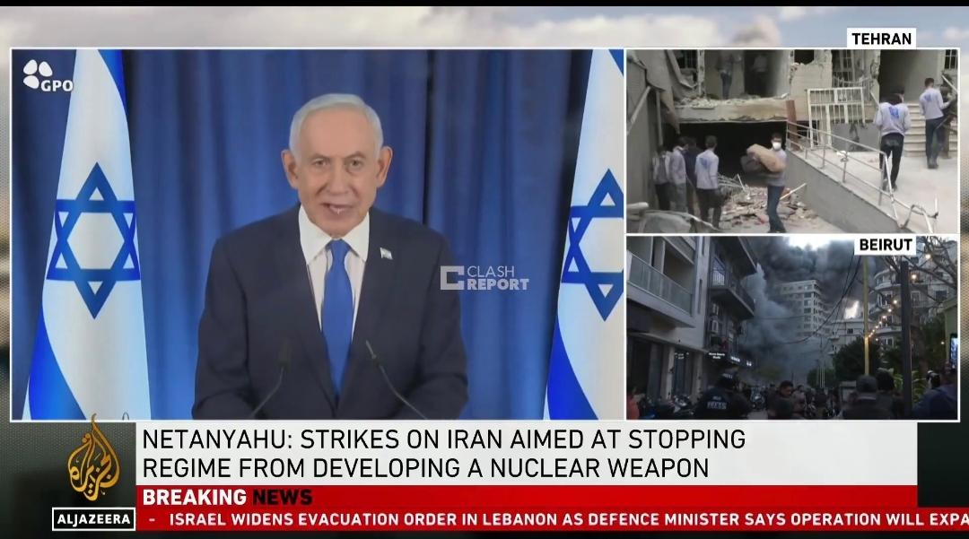 以色列总理内塔尼亚胡今天（北京时间3月13日）接受采访时表示：“无论是逊尼派还是