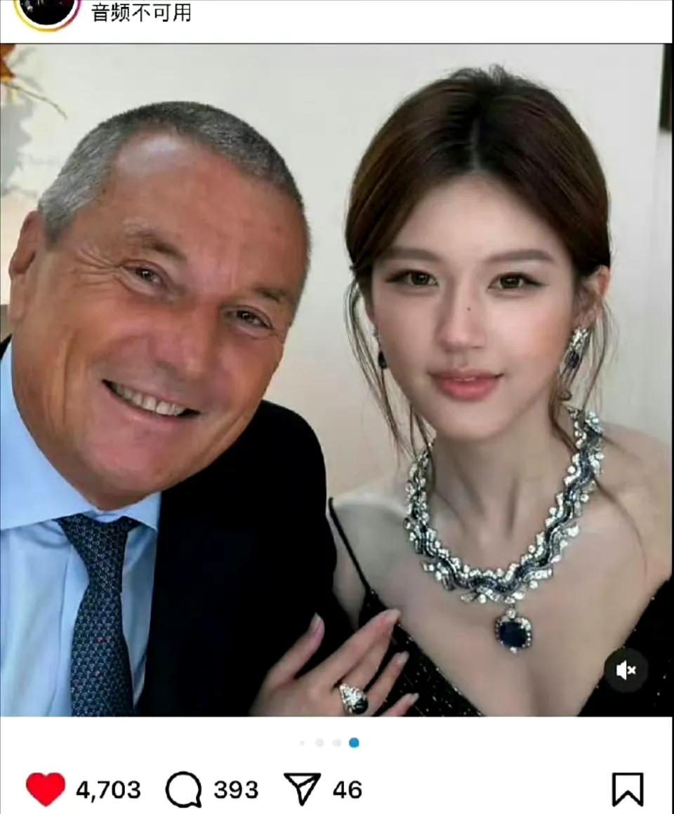 宝格丽CEO发的赵露思，无美颜无滤镜​​​