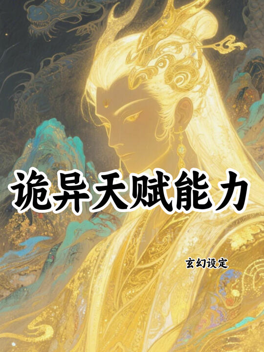 十大诡异天赋能力🔥可写进小说