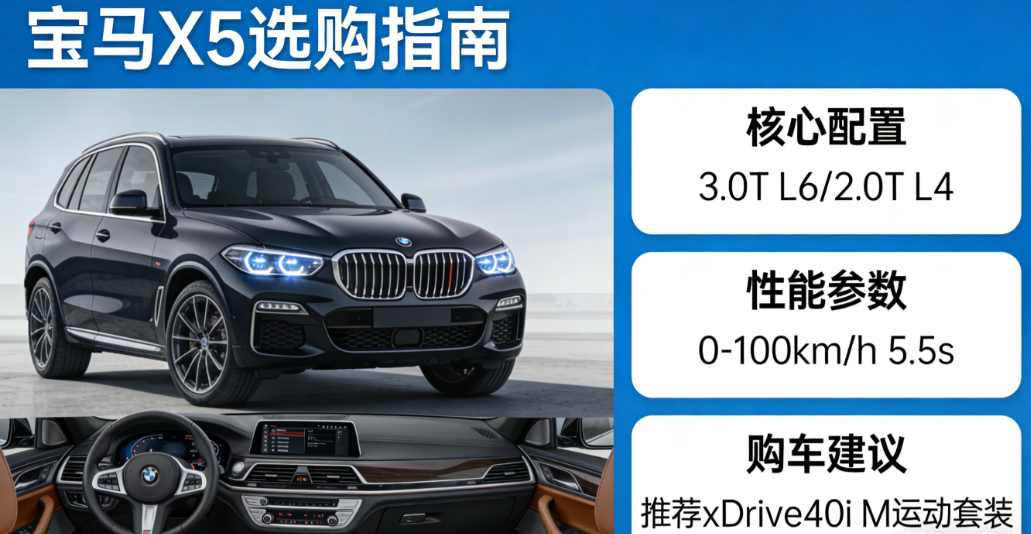 刚把2026款X5的配置单撕了，直接说结论：买40Li中配，也就是xDrive4