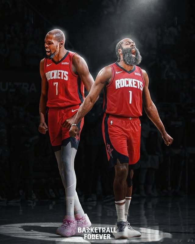 哈登曾有意回火箭杜兰特与哈登本可能迎来第三次联手‼️据名记RamonaShe