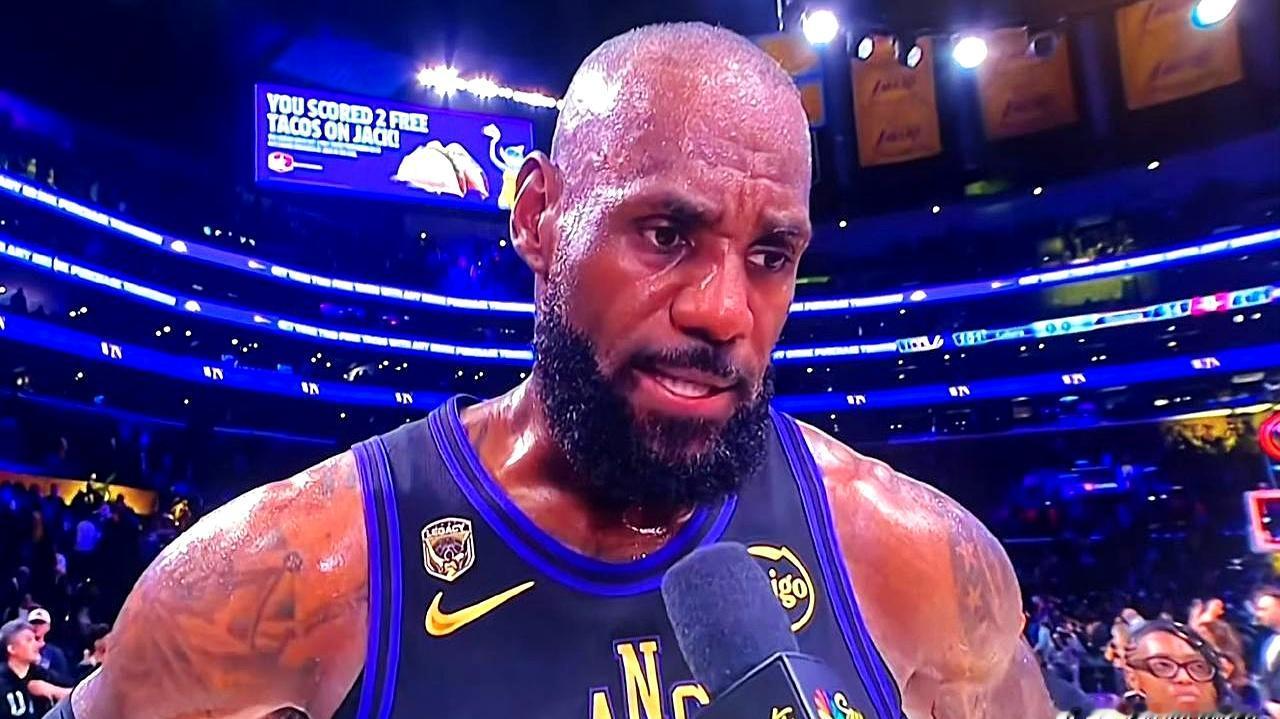 2-0在手时，登机去休斯顿的那一刻，詹姆斯冷冷泼了盆水：这不是护身符，只是起跑线