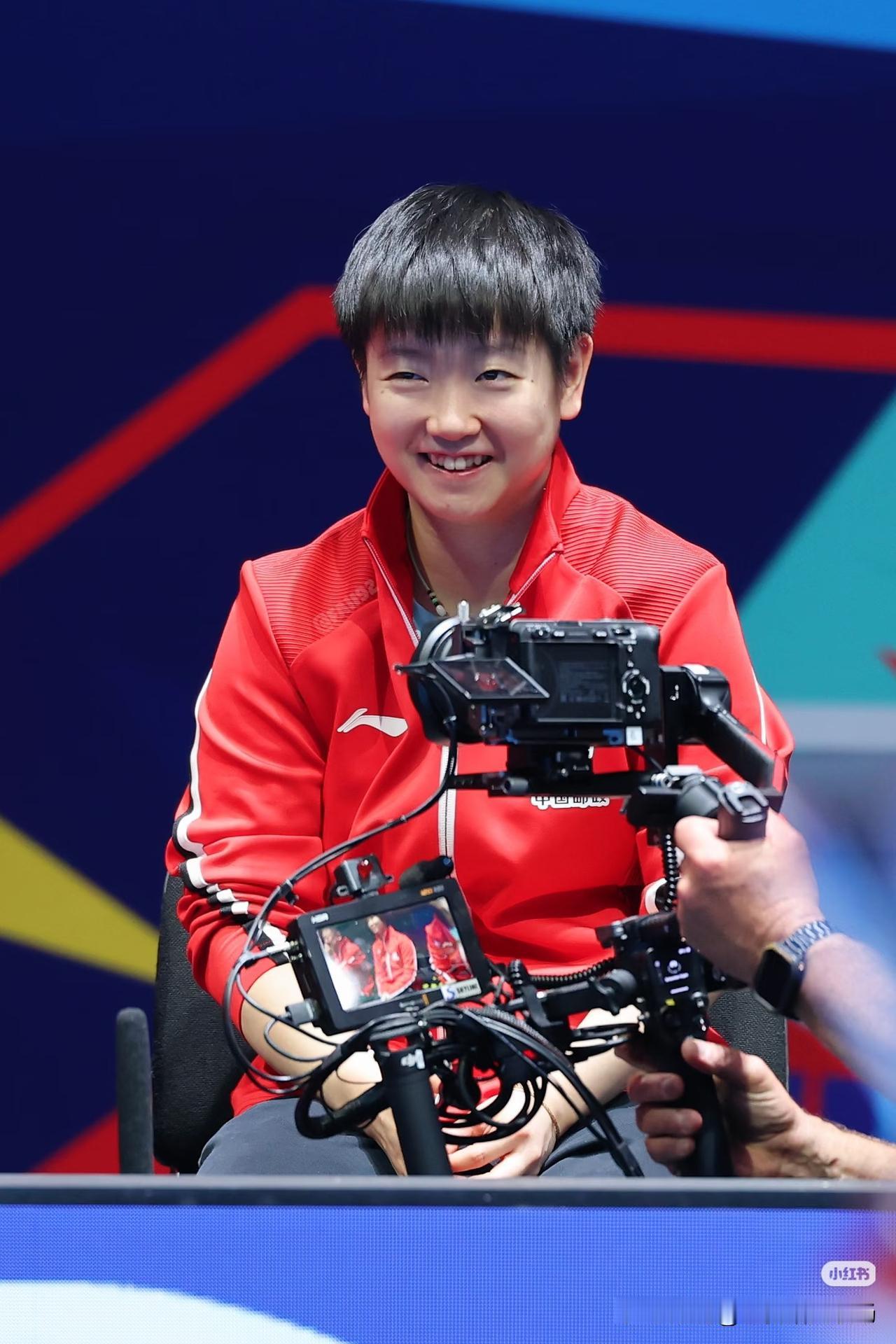 就连智己LS8也不明白孙颖莎为什么这么可爱赛场上的她所向披靡赛场下的她就是