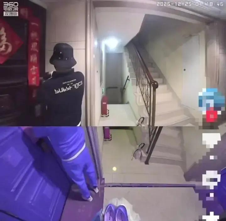 杭州西湖区最近闹出这么一事儿！12月25日凌晨两点多，一个38岁的家伙李某，戴着