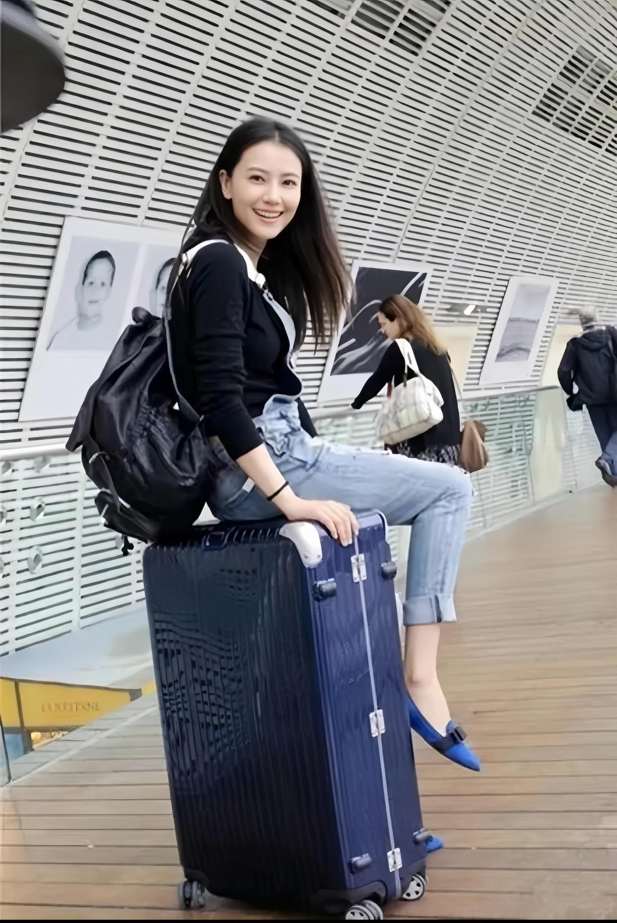 这个时候的高圆圆，很清纯的美