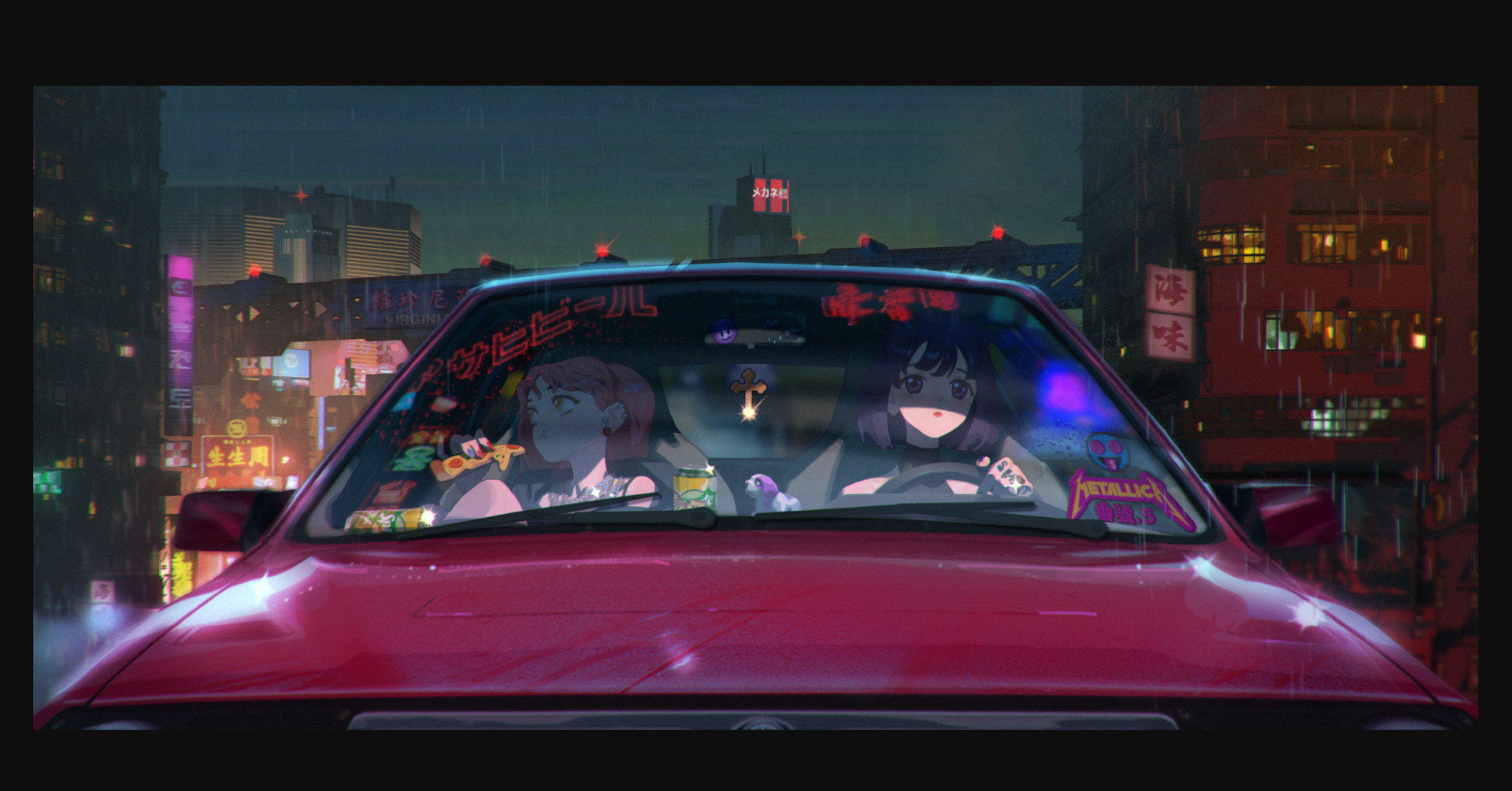 绘画欣赏韩国画师SUNMAN​​​