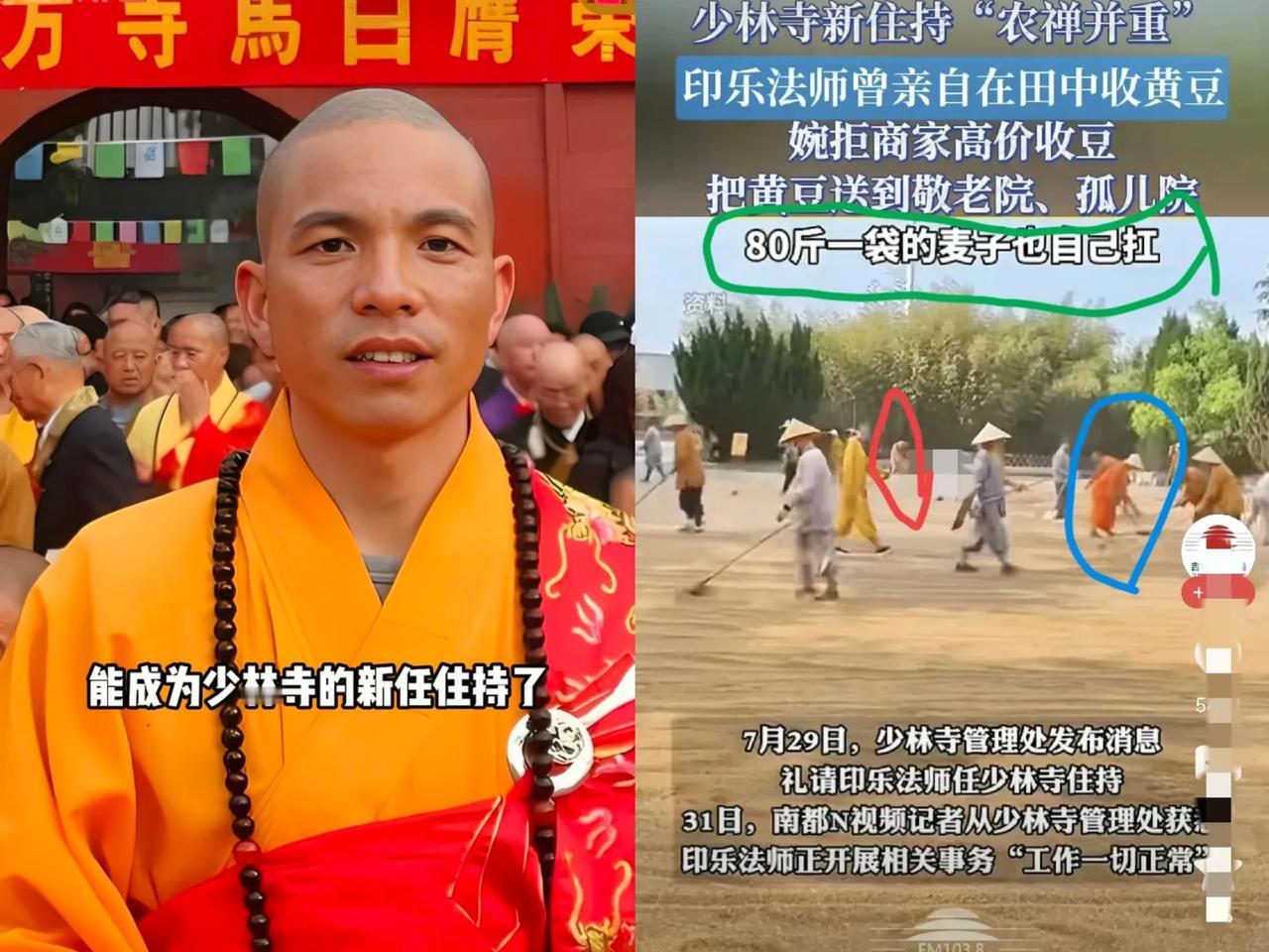 我咋有种预感，印乐法师怕是要成光杆司令咯！昨天刚定了农禅并重的规矩，今儿他