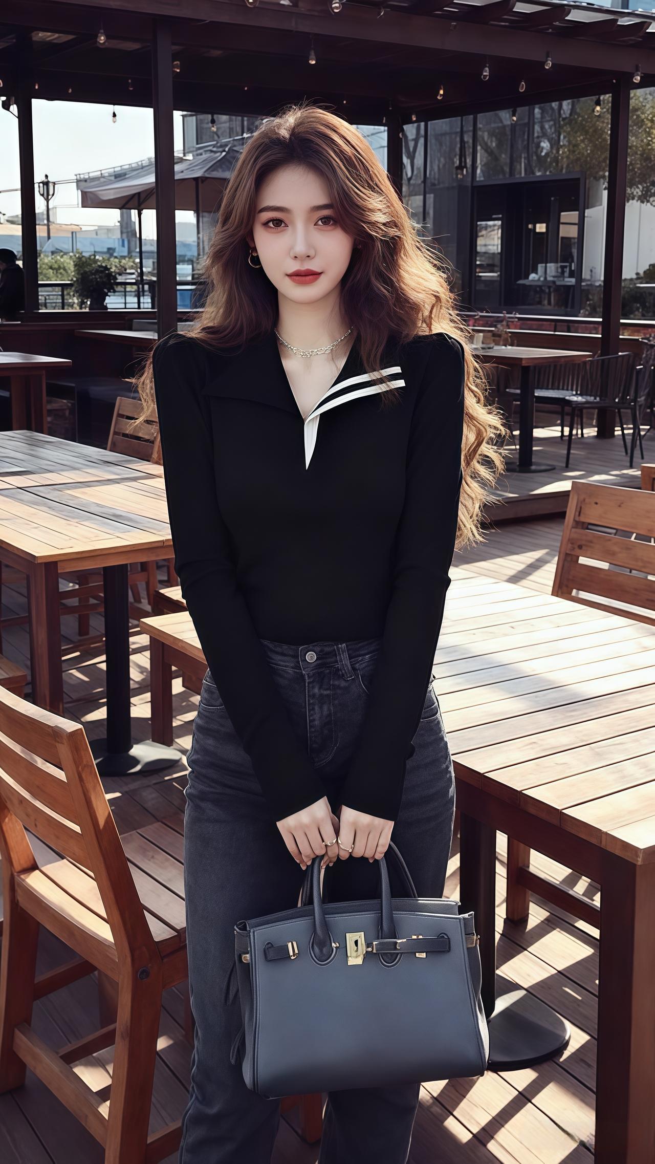 穿搭时尚穿搭黑色高级感穿搭穿搭时尚上衣