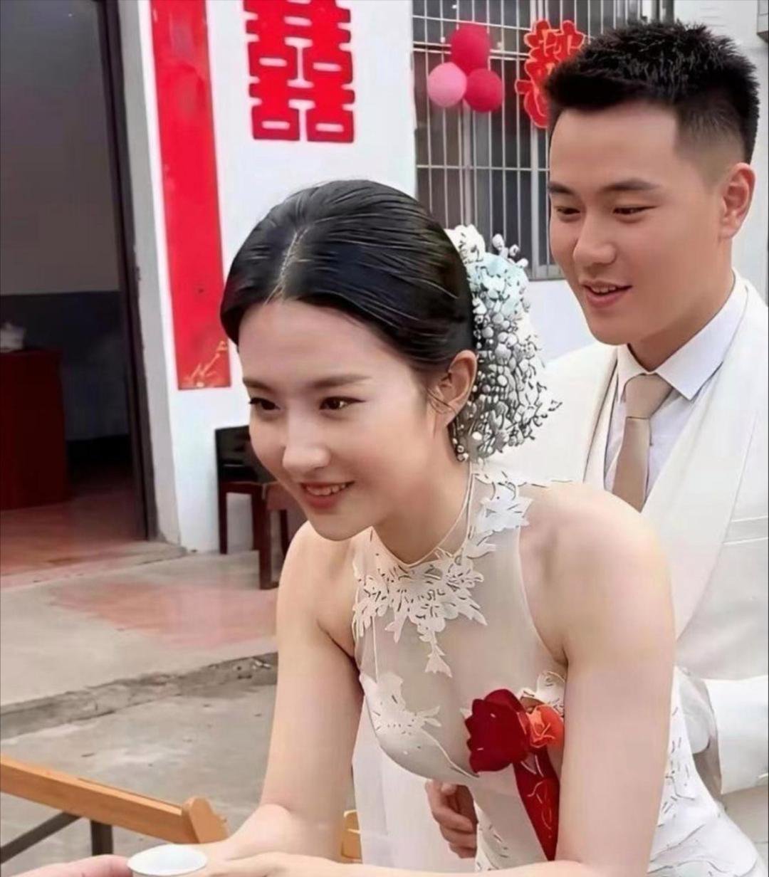 深圳新娘撞脸刘亦菲！这是什么神仙颜值啊