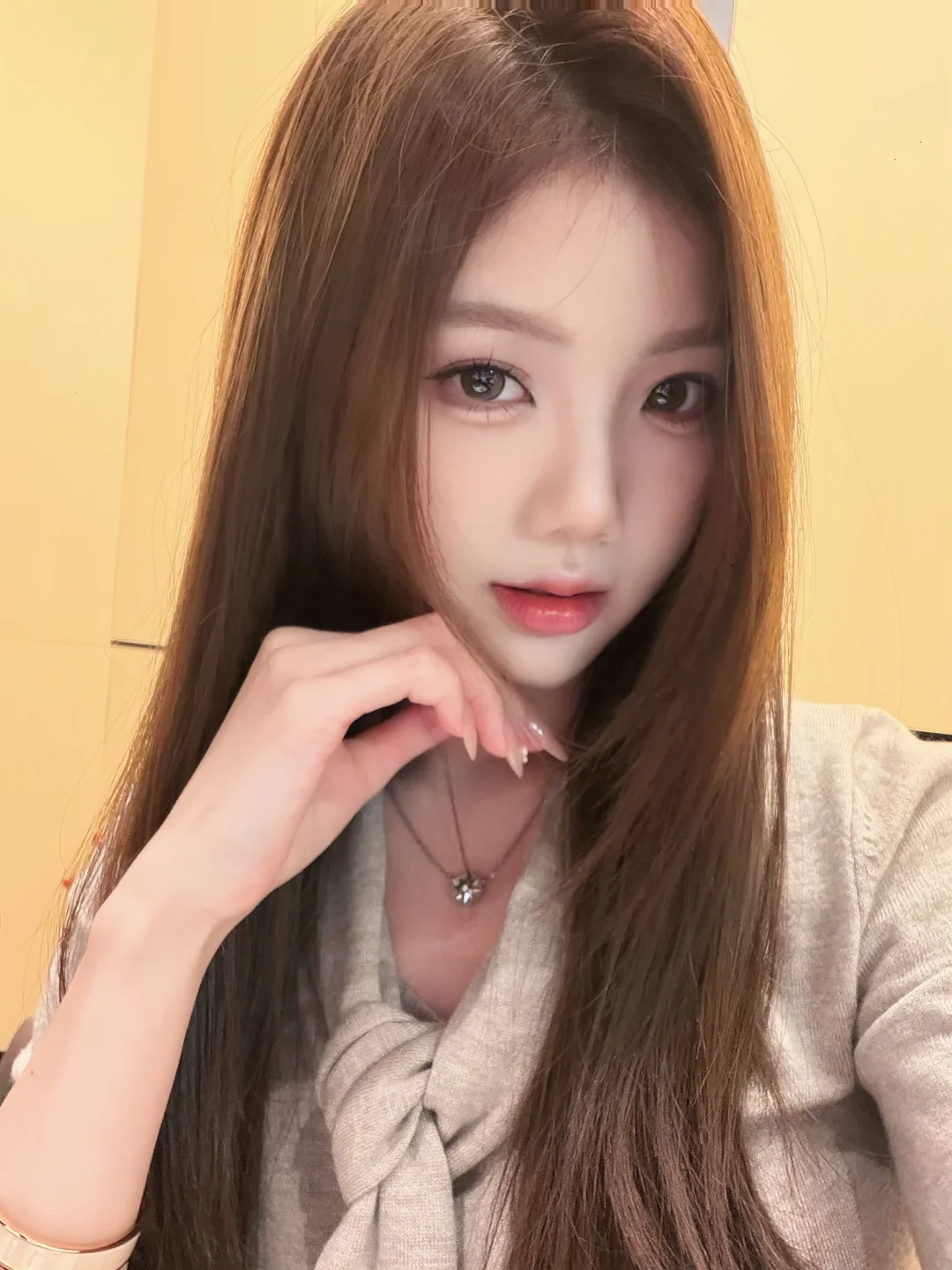 素颜也有好气色的妈生唇～