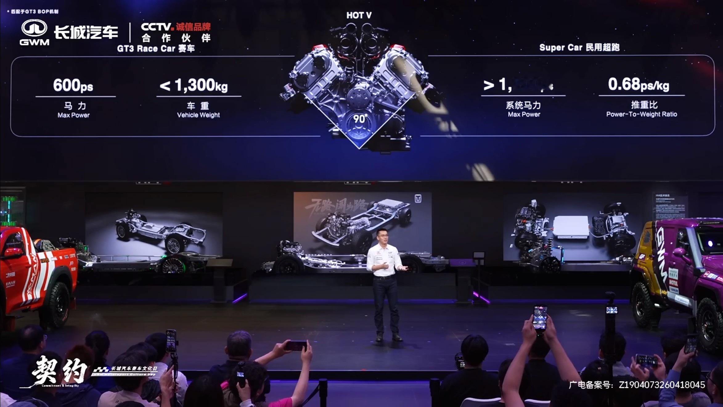 来自长城汽车·超豪华品牌CEO宋东先博士慷慨激昂的演讲，坚定的信仰铸就中国首款自