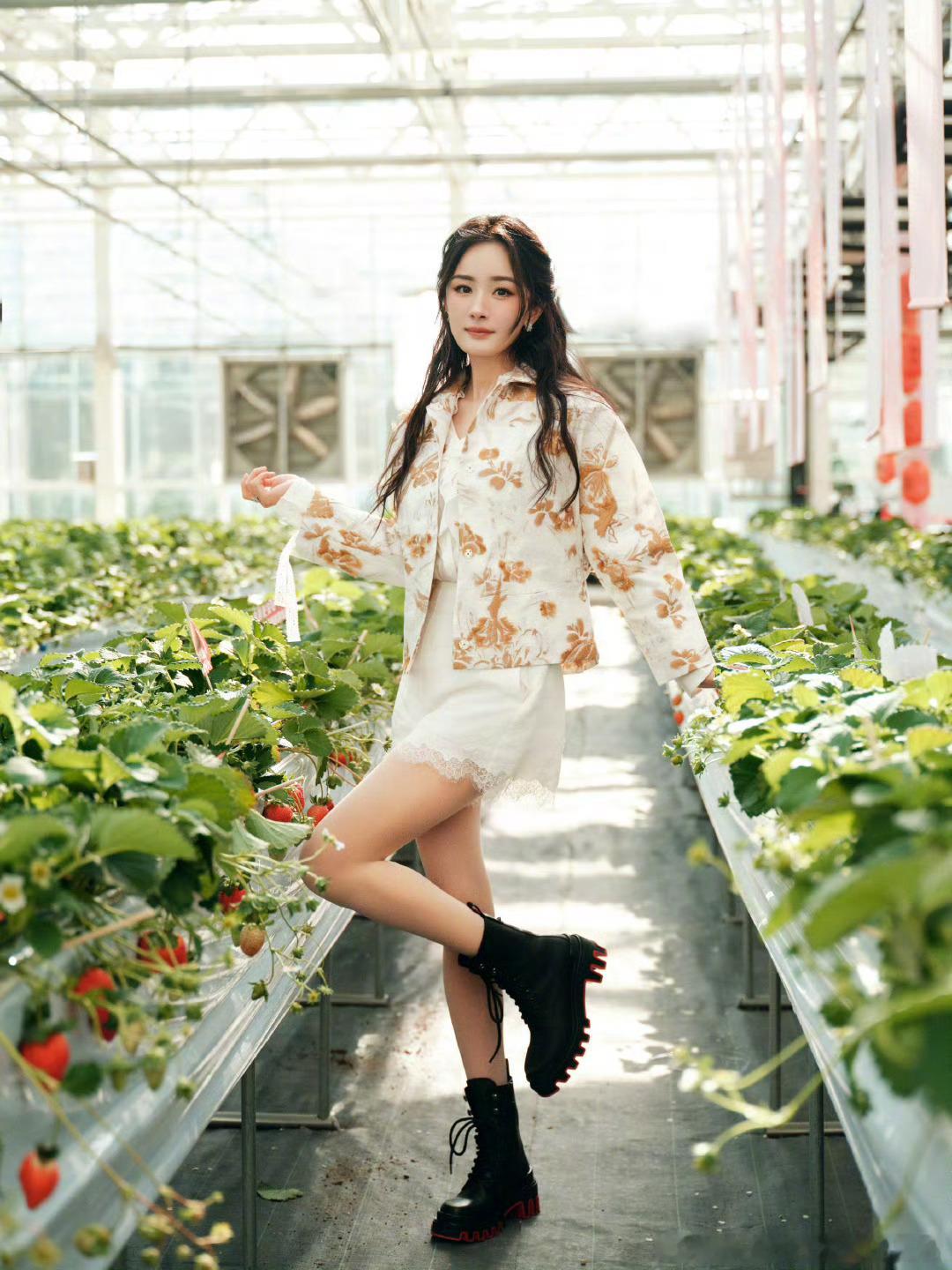 杨幂🦊杨幂staccato思加图全球代言人只要你的脚还在地面上，就别把自
