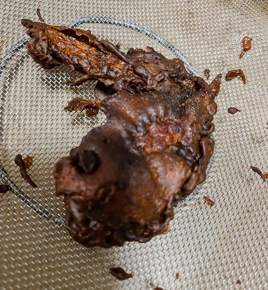炸了个鸡翅突然，也不是很有胃口就是了​​​