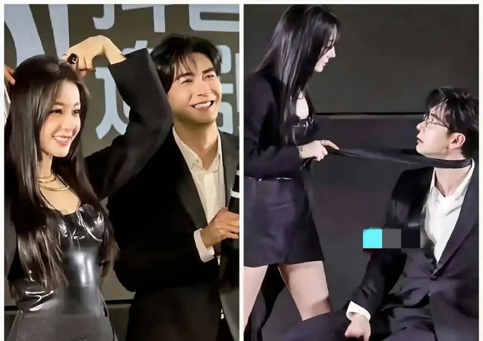 这两人的剧宣真是尴尬死了！一个拼命套近乎，一个拼命躲闪，就好似迪丽热巴会缠上他似