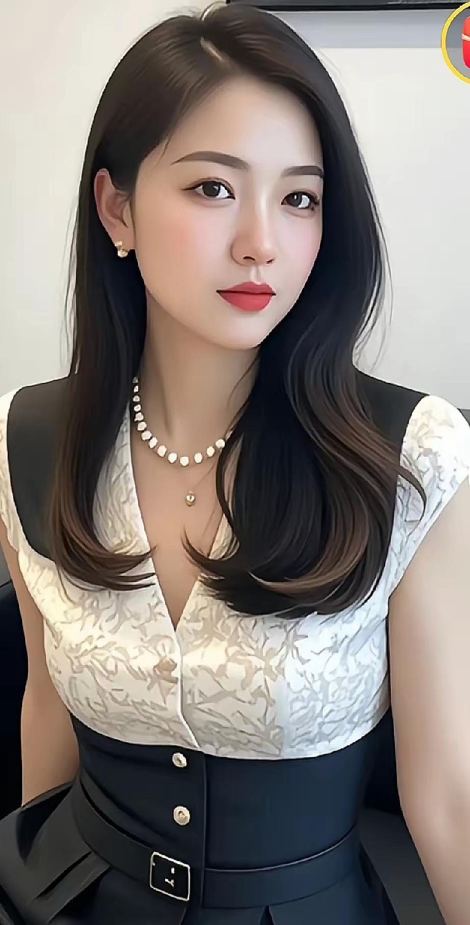 这姑娘打扮得真精致！