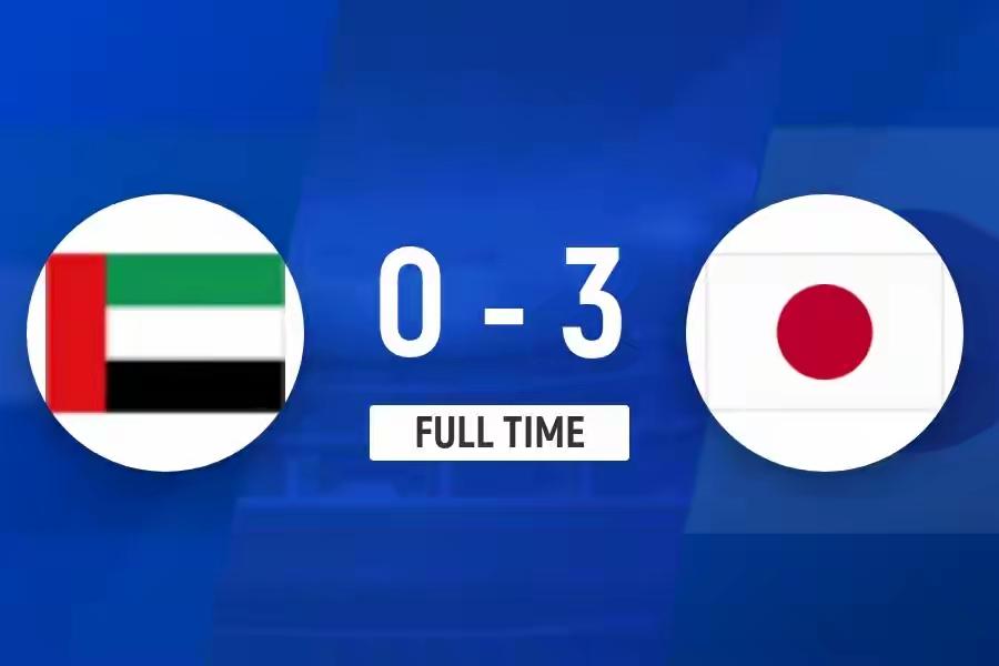 u23亚洲杯小组赛两轮之后，日本足球两场横扫叙利亚和阿联酋，两战进8球不失1球，