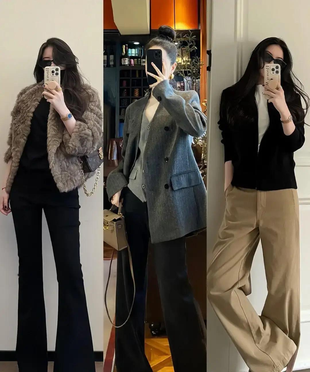 驼色大衣+长裙=显瘦神组合去年冬天我靠这身搭配，从125斤被当成100斤。