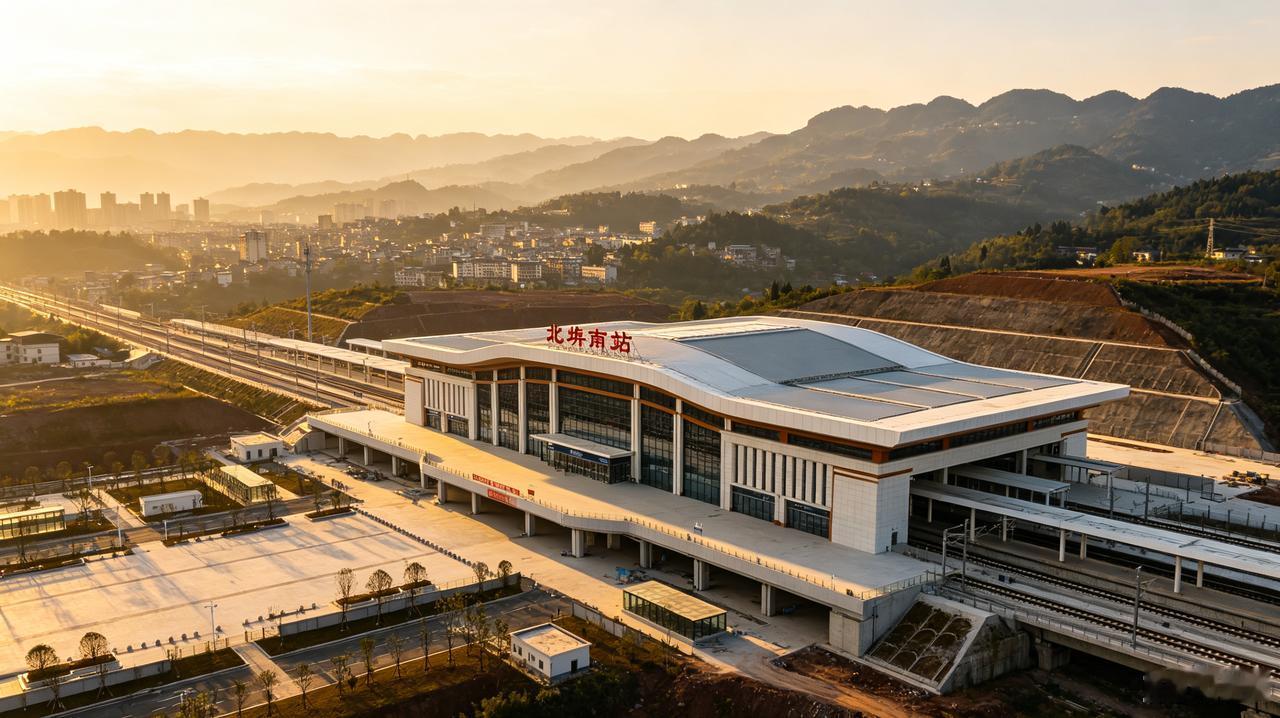 耗资10亿落地歇马天马村！北碚南站选址惹人疑惑，为啥不建老城？通车后百姓出行有哪