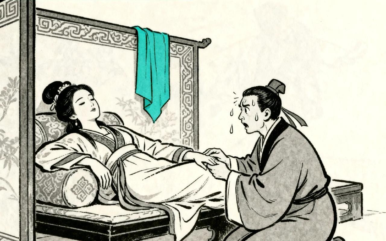 野史传说：北魏冯太后年轻守寡，一日召太医诊病。太医诊脉后冷汗直流，只称她“操劳过