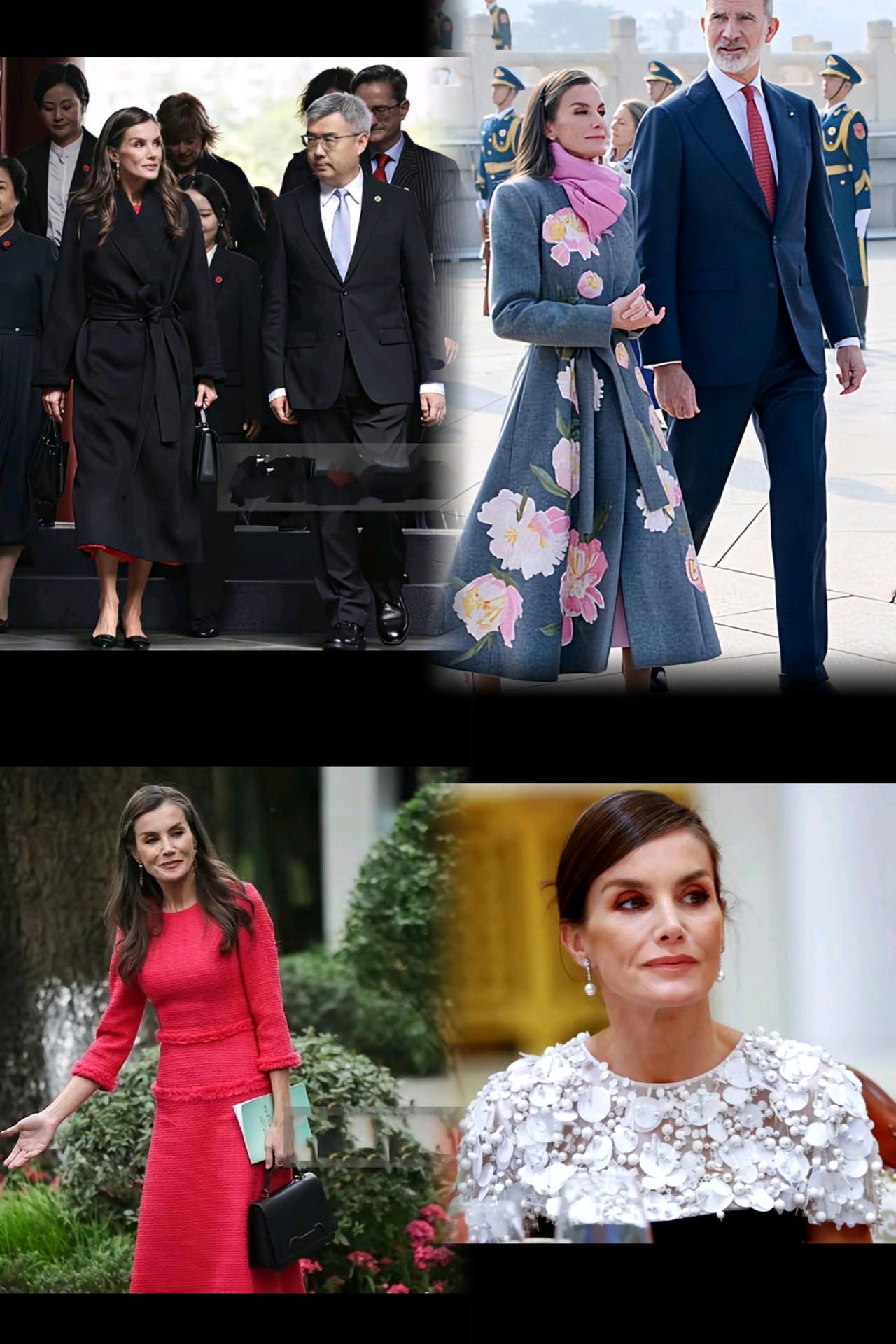 西班牙王后这几天在中国的访问之旅圆满结束，王后今天也回到了西班牙。从王后今天