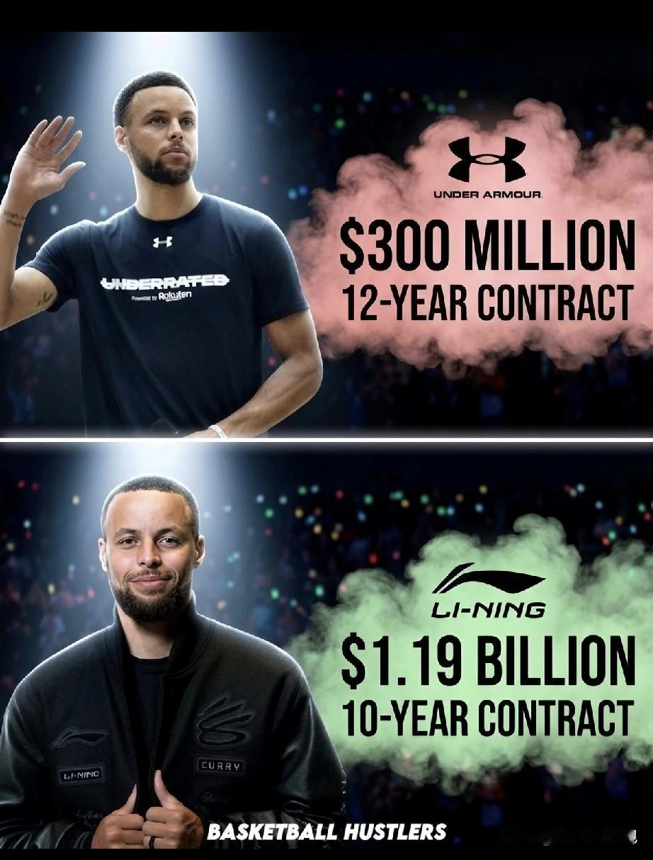 我以为是李宁给库里的是一份养老合同，没想到是一份养老天爷的合同。据报道，库里