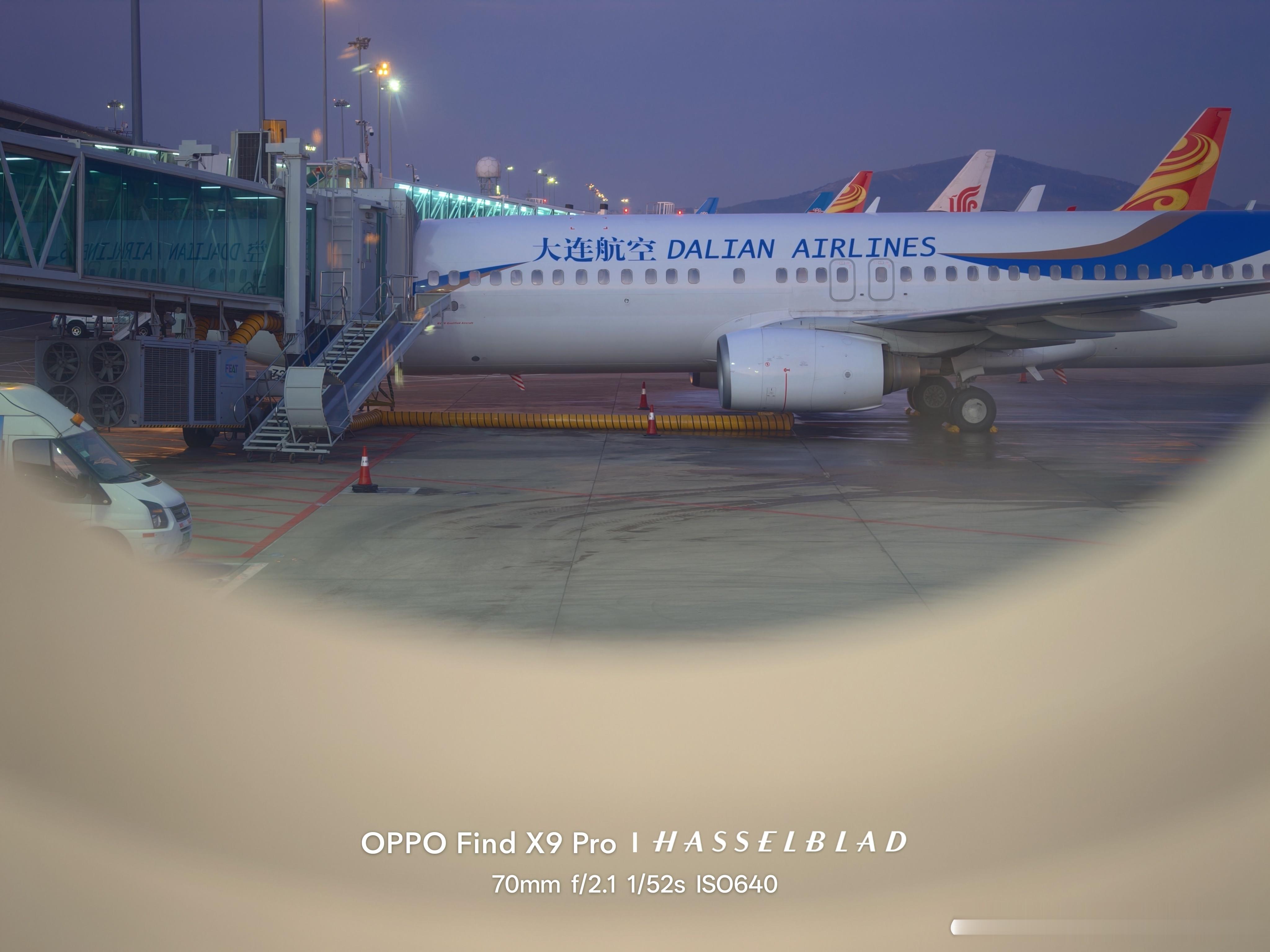 在大连待了不到24小时就匆匆离去，从寒冷的北方前往温暖的南方！温差高达30