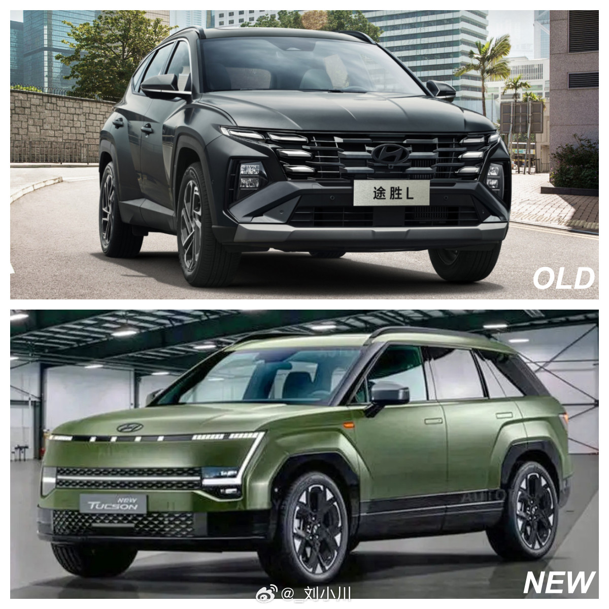 新一代现代途胜渲染图新一代现代途胜渲染图，和现款相比，大家更喜欢新还是老