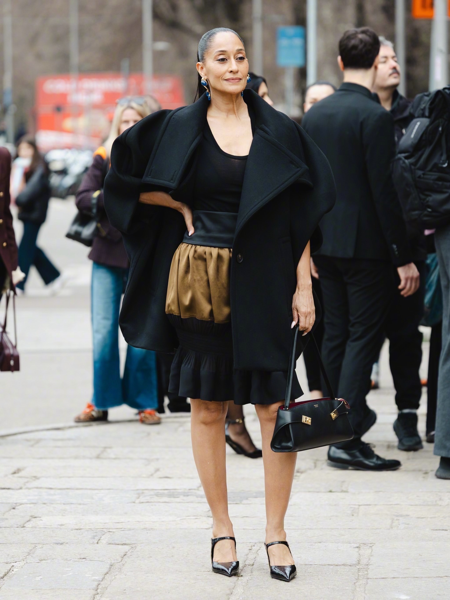 菲拉格慕ferragamo2026秋冬系列发布秀—-场外街拍。🍃🍊时装周米