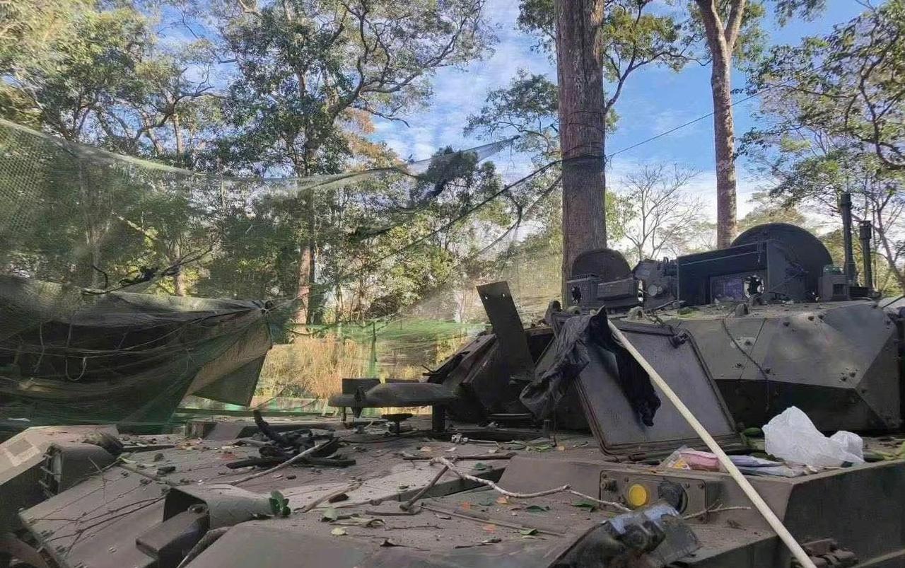 关于在柬泰冲突中，VT-4坦克炸膛之事，正在前方作战泰国中士纳隆德·康丕蓬发表了