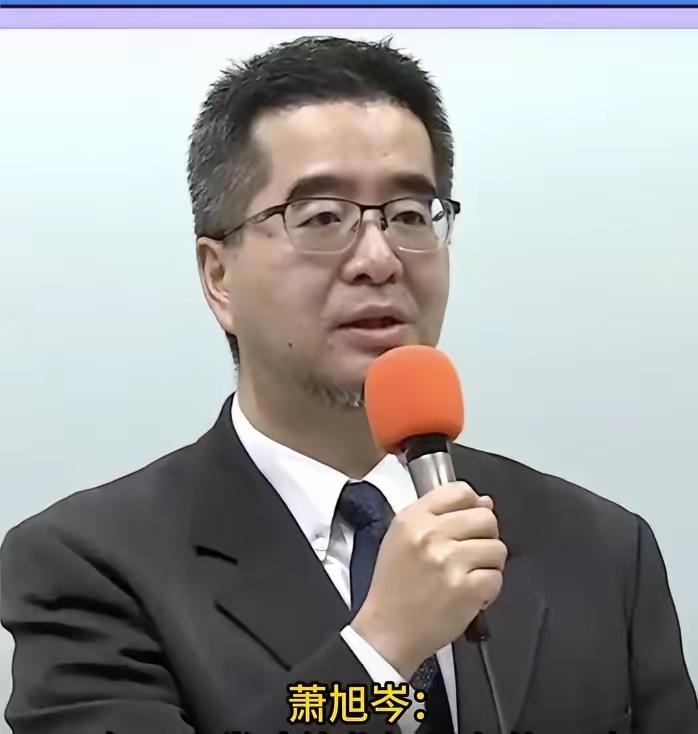就在刚刚，国民党副主席萧旭岑站出来讲话了。他说那个7800亿的军购预算，