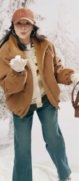 董洁的冬季穿搭简直正中我的审美红心！