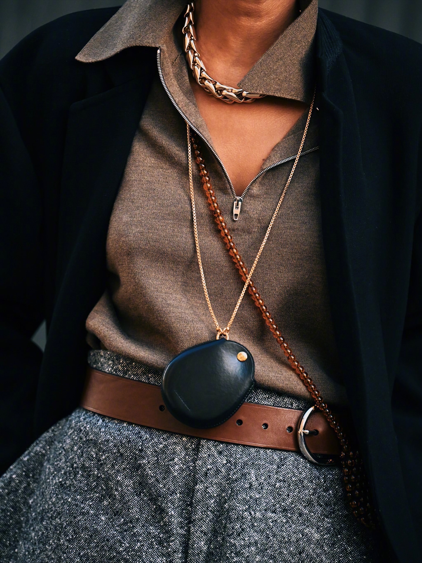 时装周上潮人们的配饰细节！🍃🌸​​​