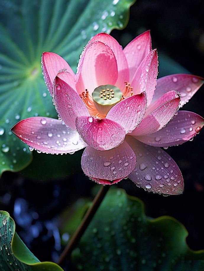“雨后荷花承恩露，人间夏日好清凉..”​​​