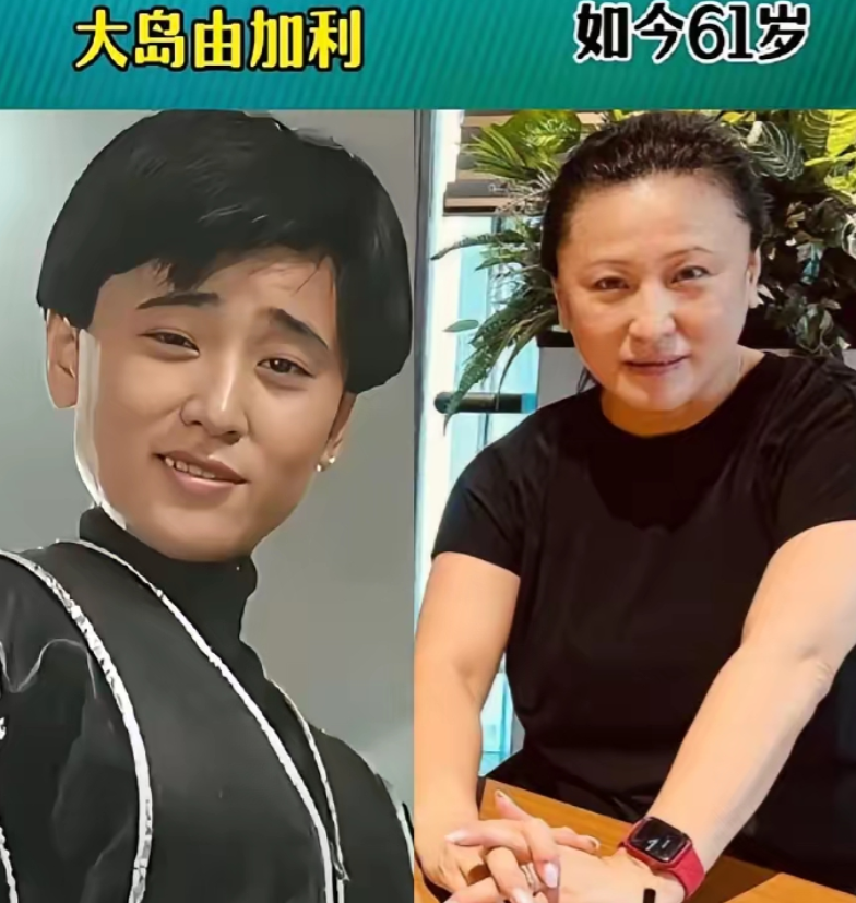 松岛菜菜子年轻的时候真的好美，好漂亮，气质真的很好这些日本明星，你还记得吗？他