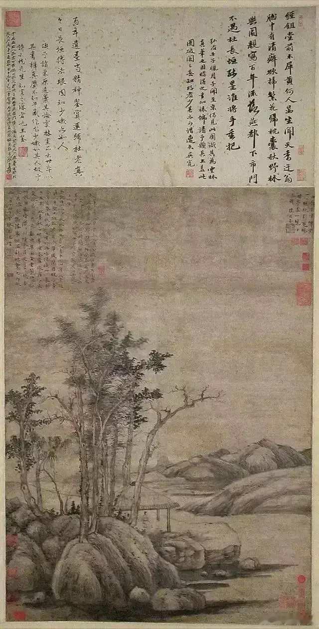 古代的隐士为何钟爱画山水？山水画中的自然景观象征着隐士们追求的自由与超脱。隐士们