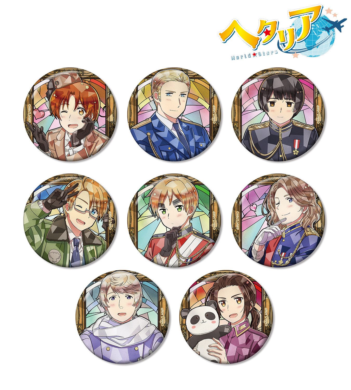 APH黑塔利亚【新周边】【予約開始】アニメ「ヘタリアWorld★Stars」