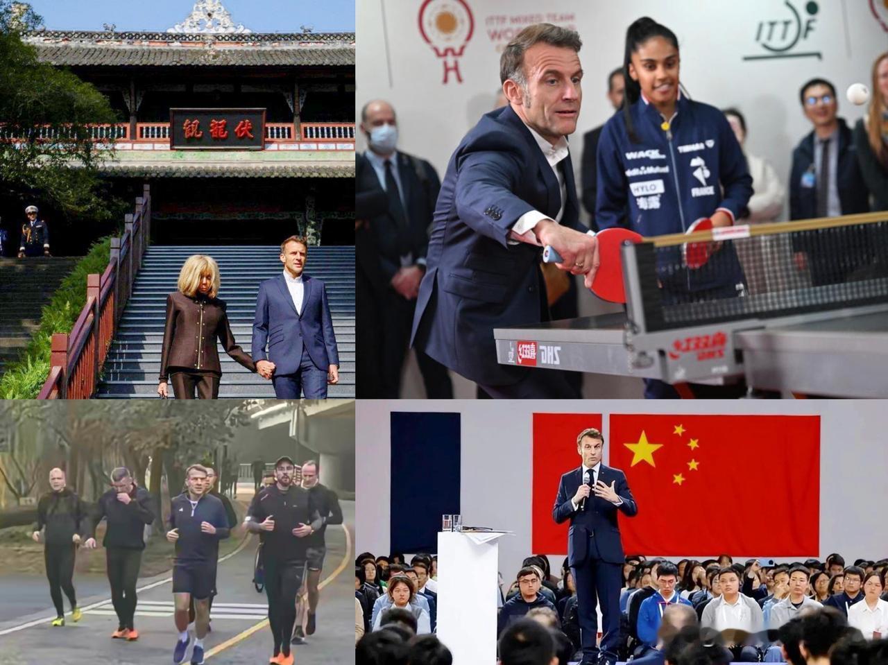 一位总统在成都的巴适一天:早上，金城湖公园惬意晨跑;上午，参观世界遗产都江堰